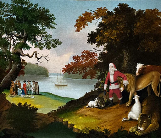 Peaceable Kingdom (10 Pack) — Santa Classics